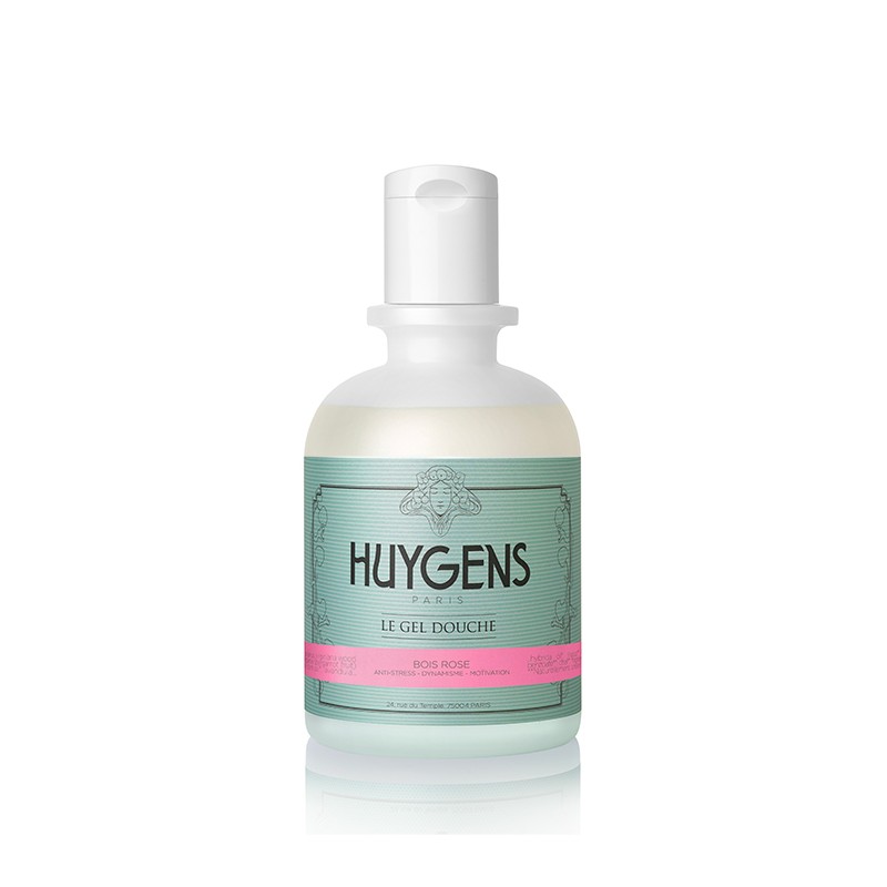Le gel douche naturel et sans sulfates Bois Rose de Huygens